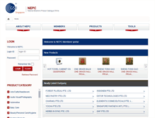 Tablet Screenshot of nepc.gs1.org.sg
