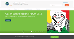 Desktop Screenshot of gs1.eu